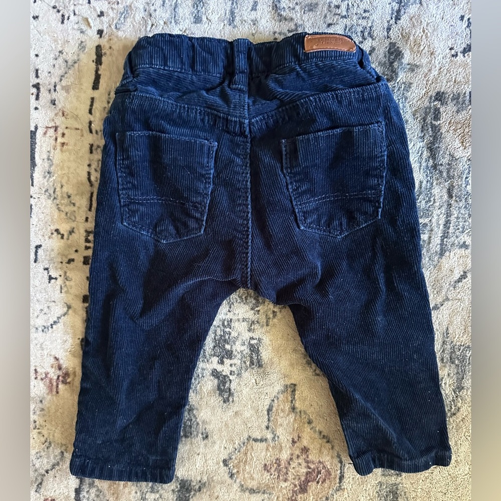 🦋Zara Blue Corduroy Jeans